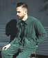 MR.OLIVE /T/R POWDER CLOTH / ZIP UP SHIRT JACKET ミスターオリーブ/T/Rパウダークロス / ジップアップシャツジャケット
